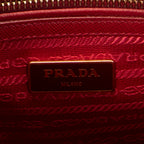 Shoulder Bag Medium Galleria Double Zip Tote Red Saffiano Leather