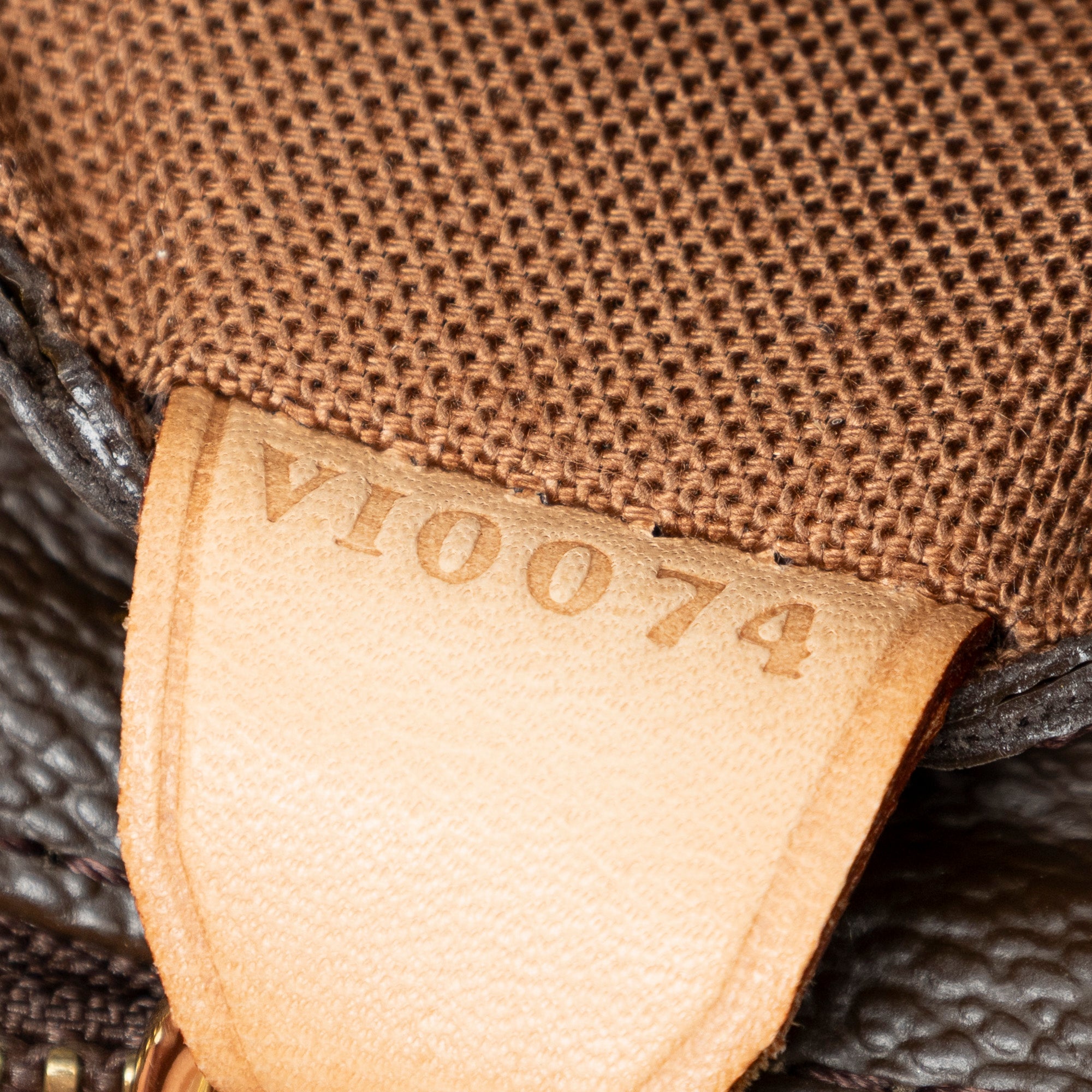 Shoulder Bag Cabas Piano Brown Monogram Canvas