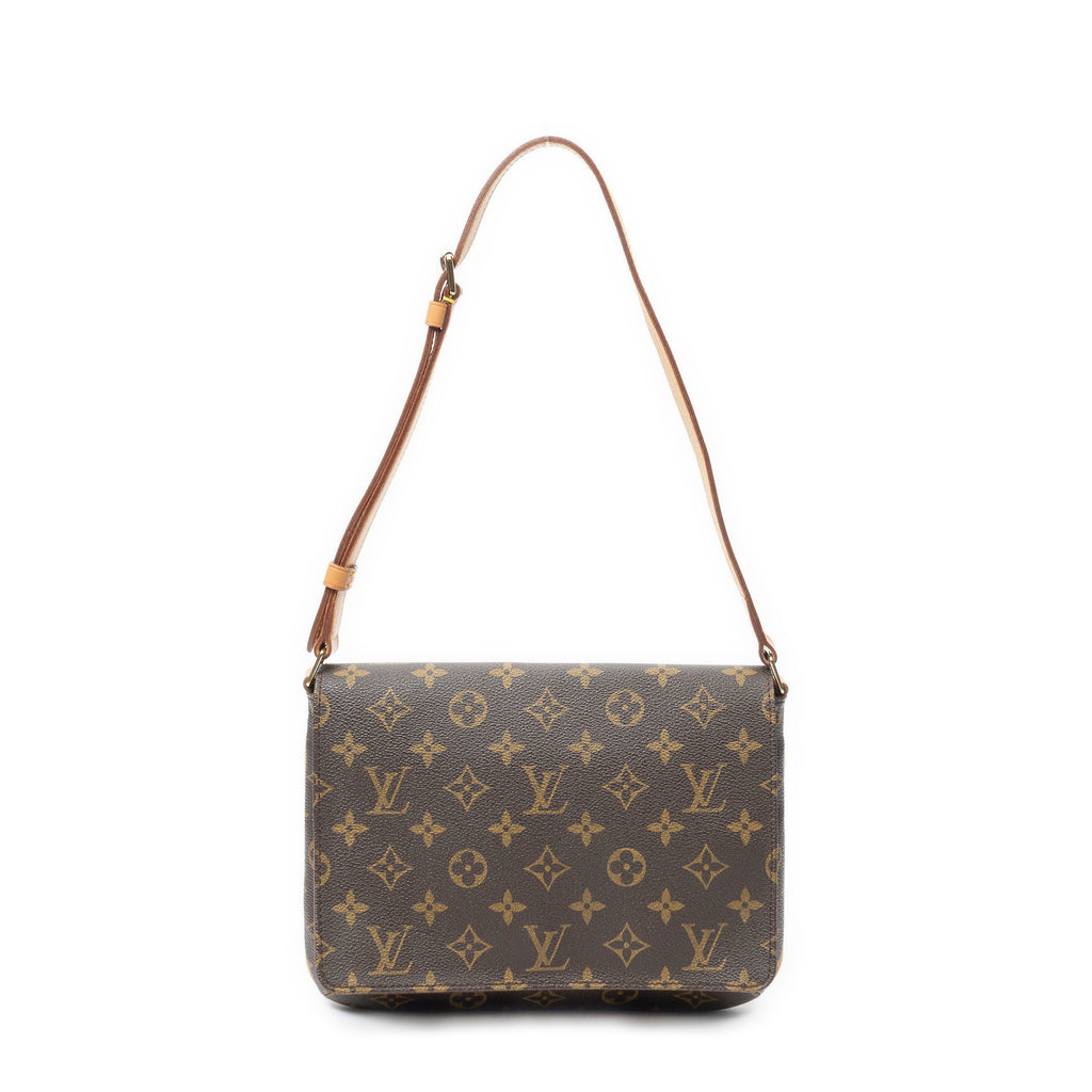Shoulder Bag Musette Tango Brown Monogram Canvas
