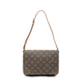 Shoulder Bag Musette Tango Brown Monogram Canvas