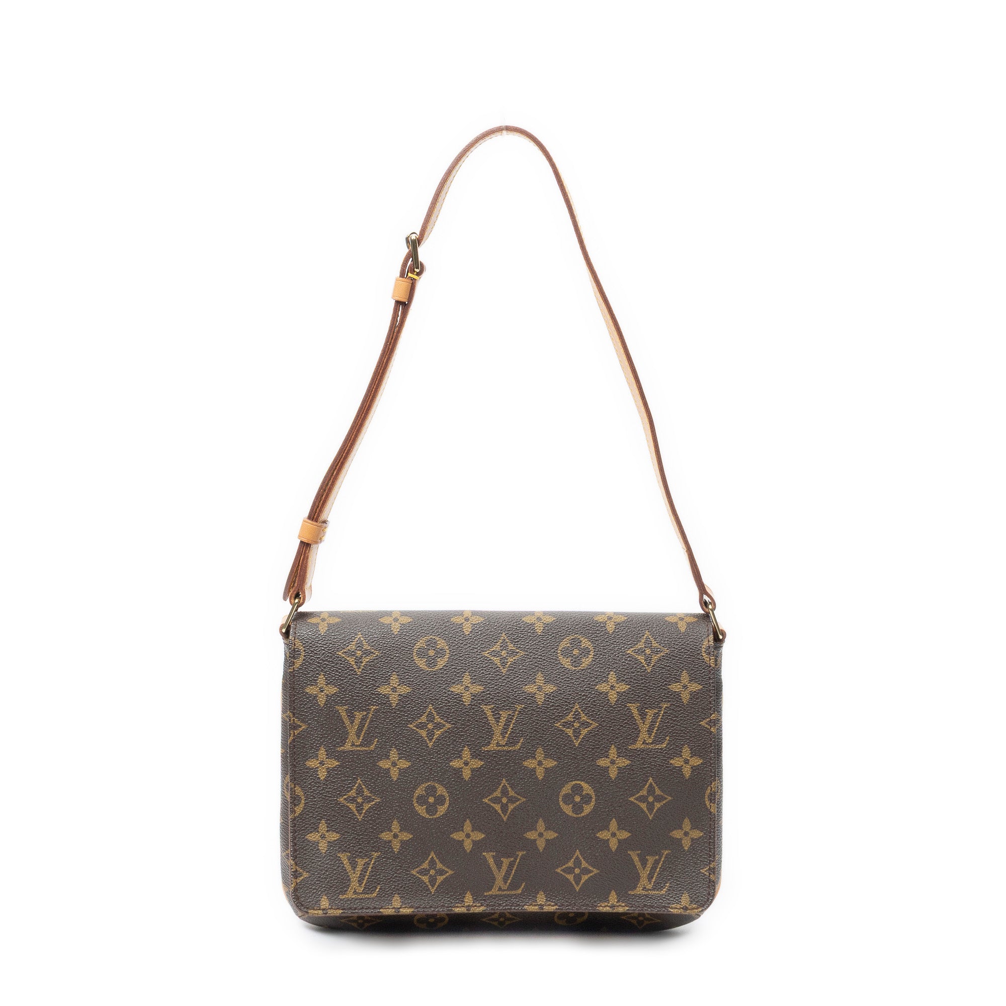 Shoulder Bag Musette Tango Brown Monogram Canvas