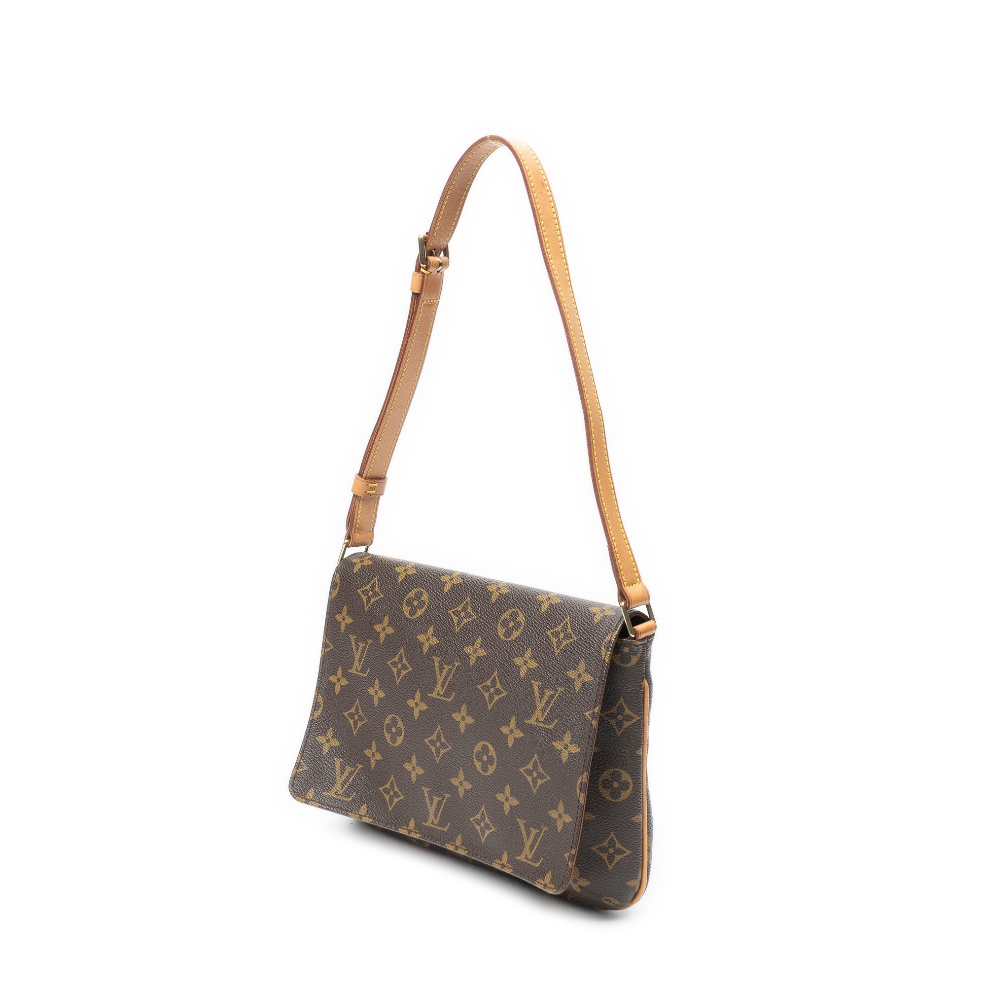 Shoulder Bag Musette Tango Brown Monogram Canvas