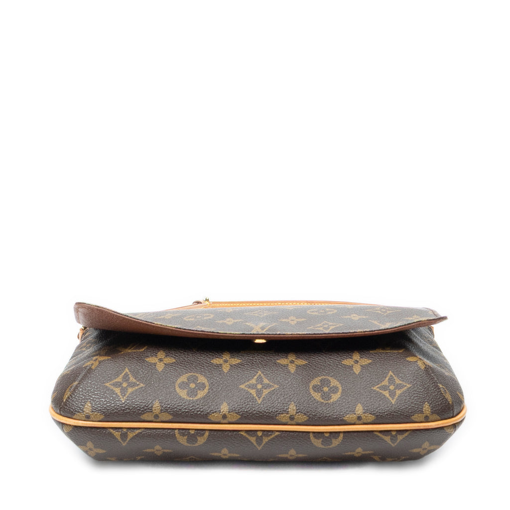 Shoulder Bag Musette Tango Brown Monogram Canvas