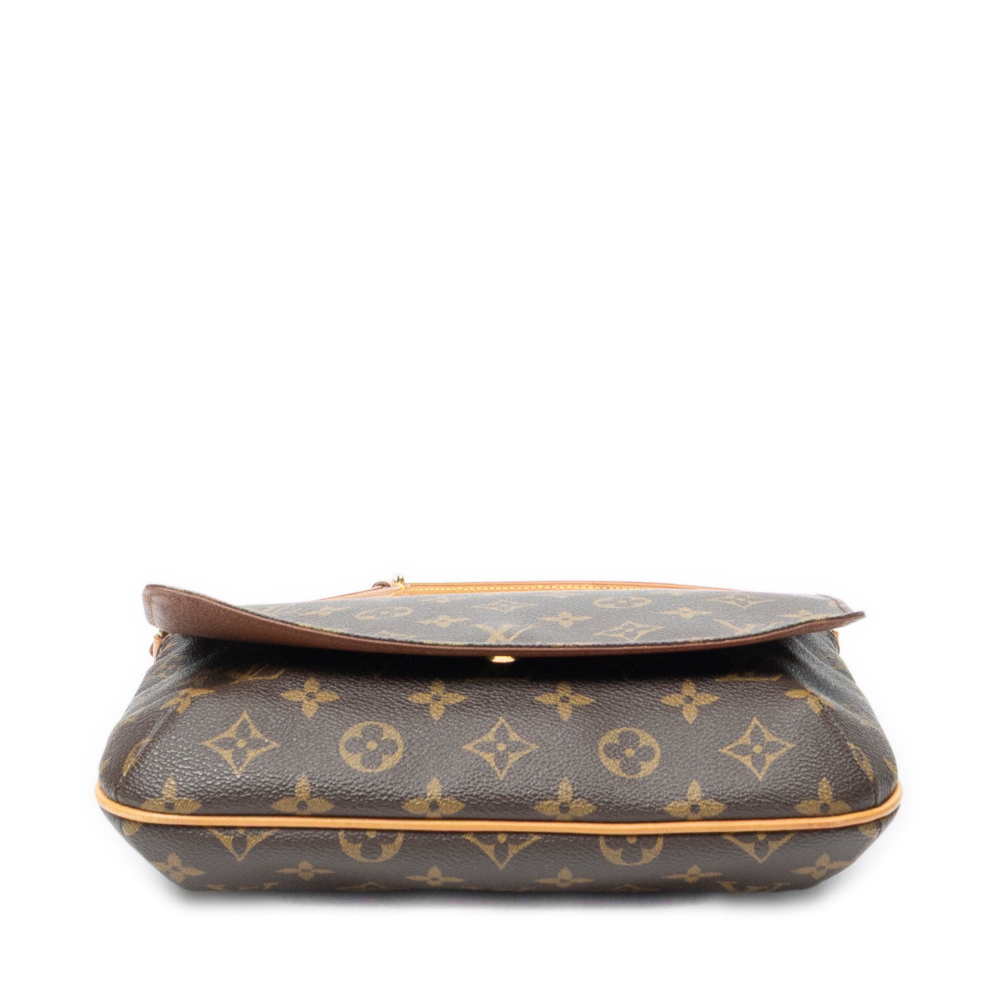 Shoulder Bag Musette Tango Brown Monogram Canvas