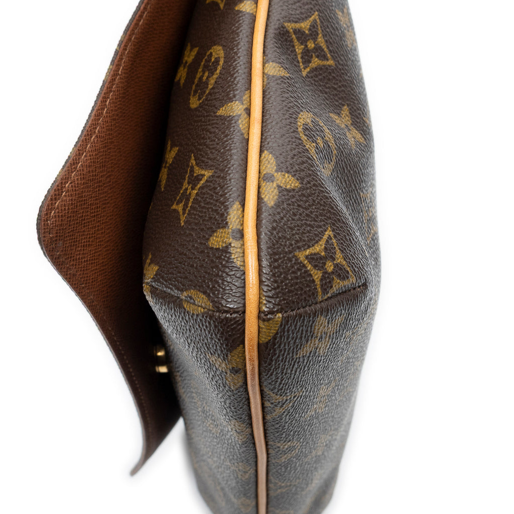 Shoulder Bag Musette Tango Brown Monogram Canvas