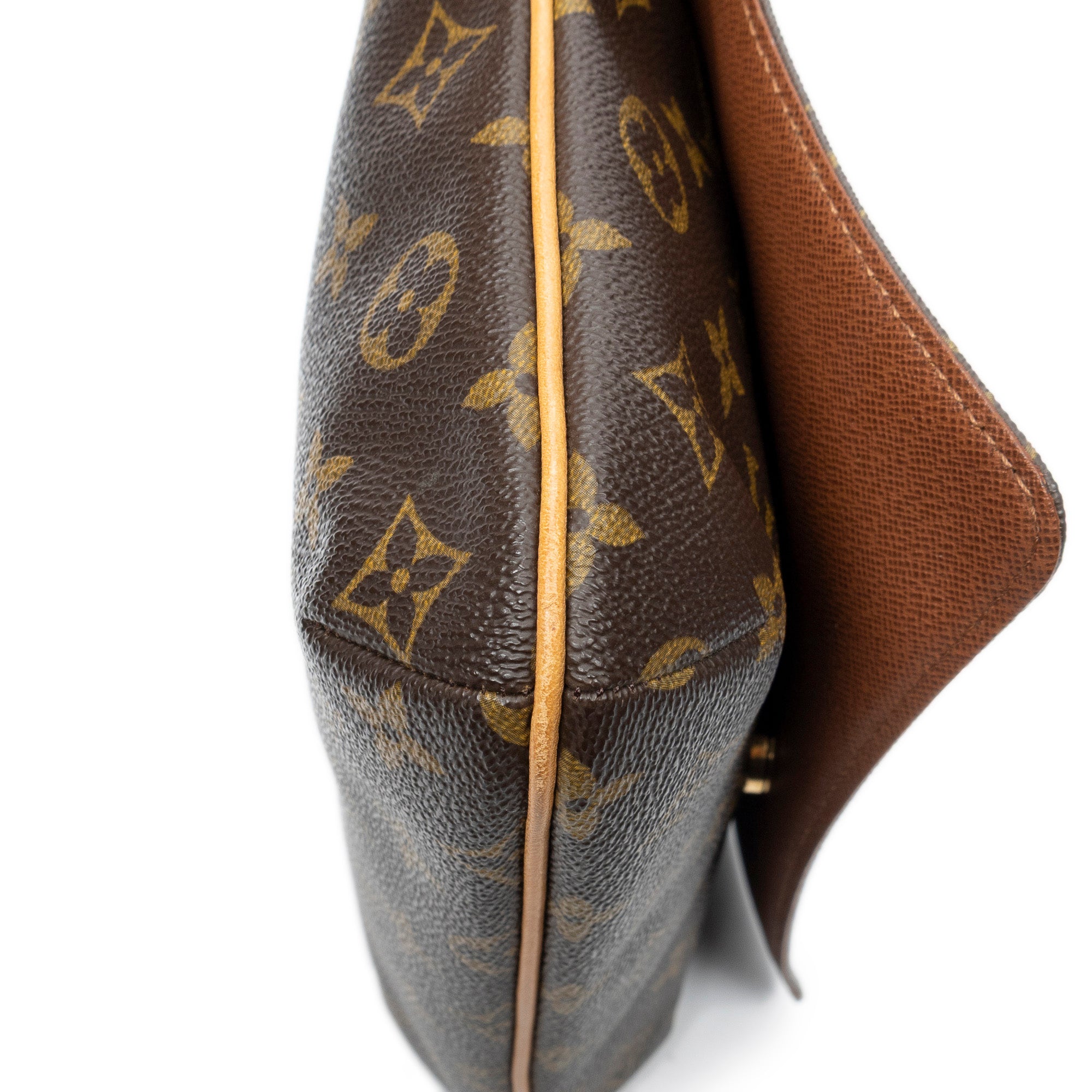 Shoulder Bag Musette Tango Brown Monogram Canvas