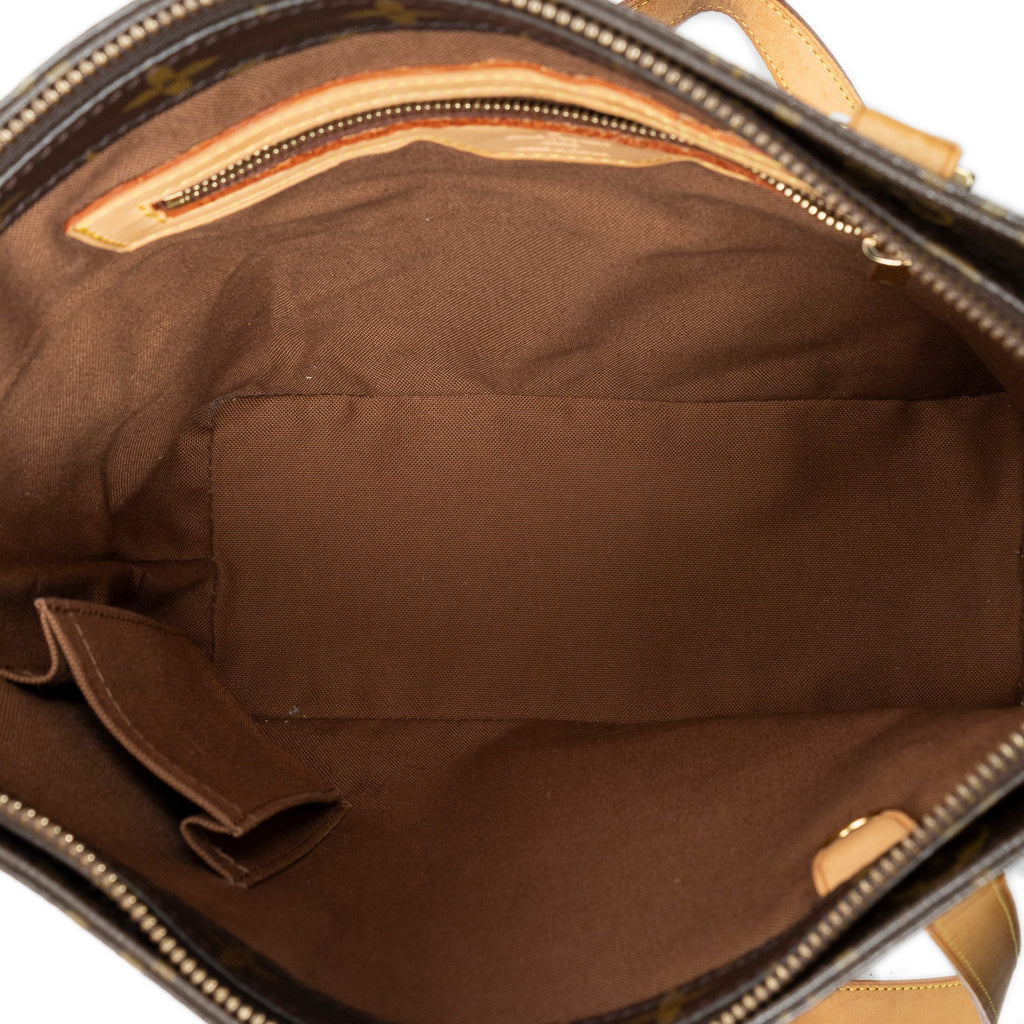 Shoulder Bag Cabas Piano Brown Monogram Canvas