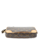 Clutch Marly Dragonne PM Brown Monogram Canvas