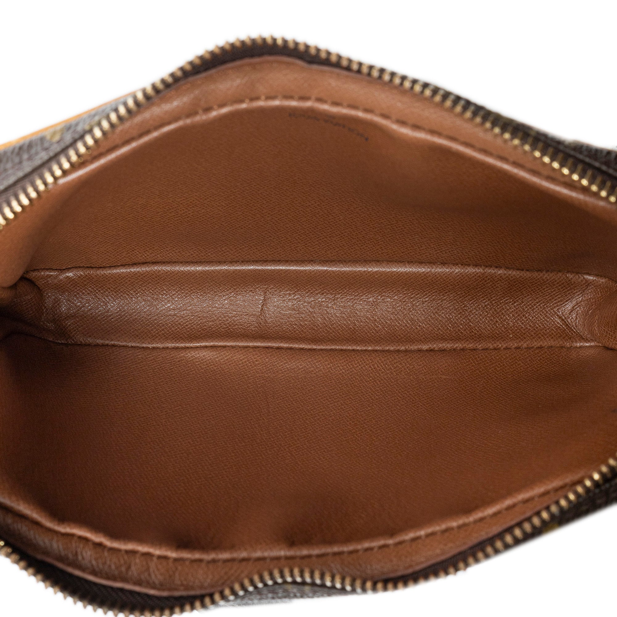 Clutch Marly Dragonne PM Brown Monogram Canvas
