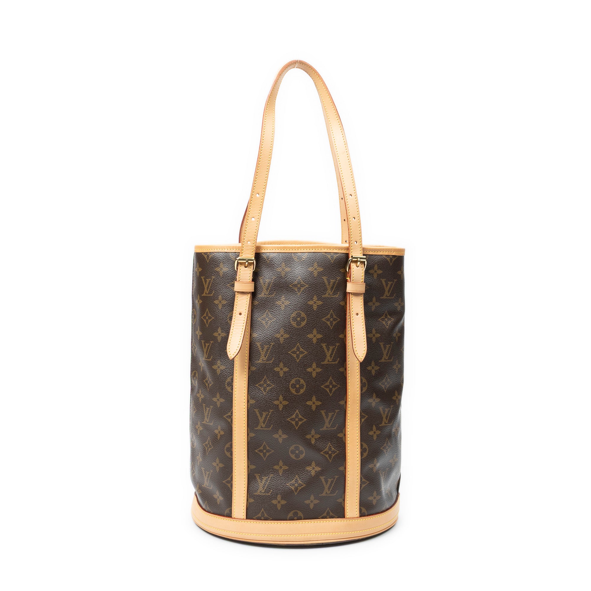 Shoulder Bag Bucket GM Brown Monogram Canvas