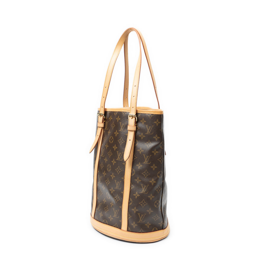 Shoulder Bag Bucket GM Brown Monogram Canvas