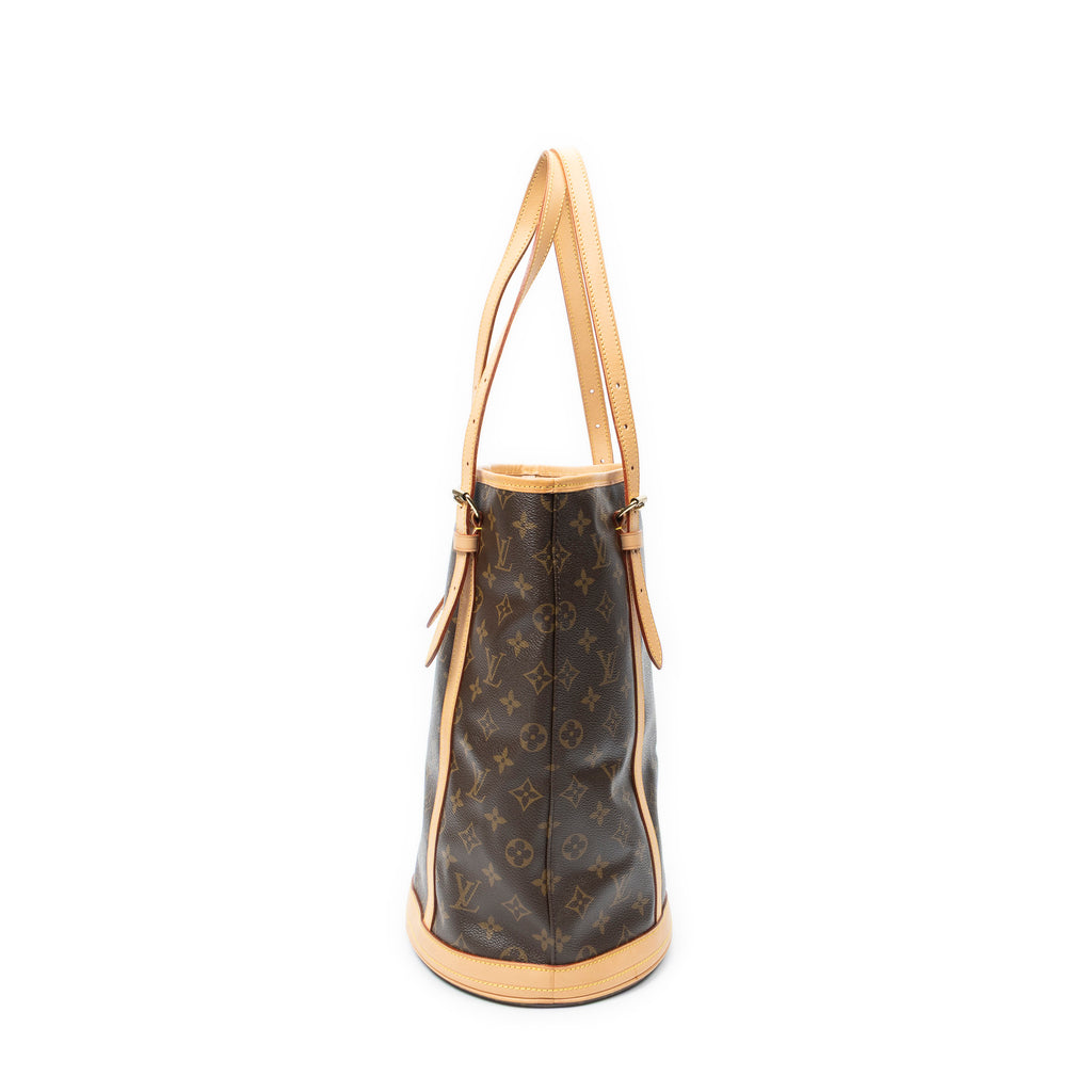 Shoulder Bag Bucket GM Brown Monogram Canvas