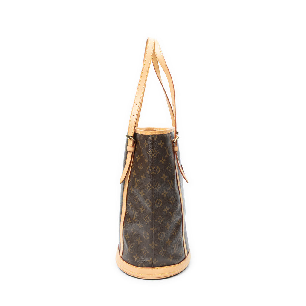Shoulder Bag Bucket GM Brown Monogram Canvas