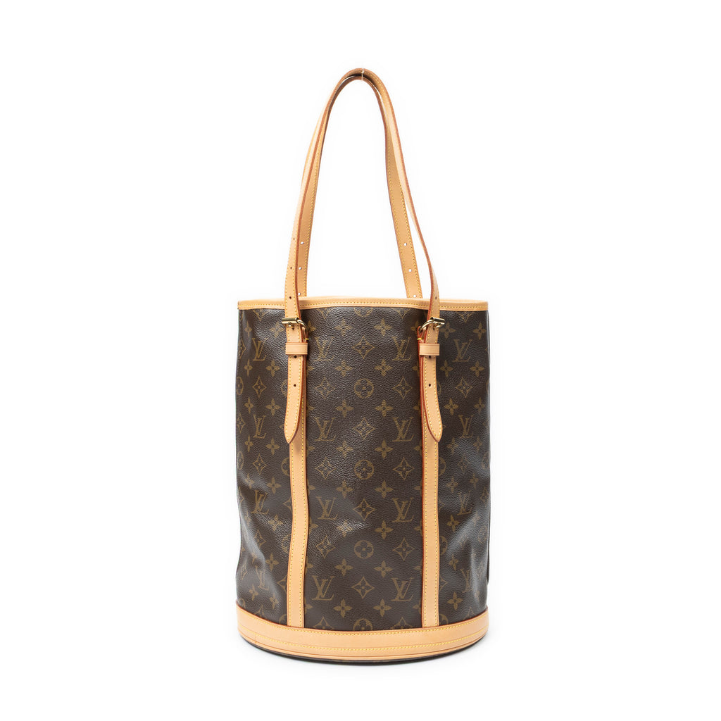 Shoulder Bag Bucket GM Brown Monogram Canvas