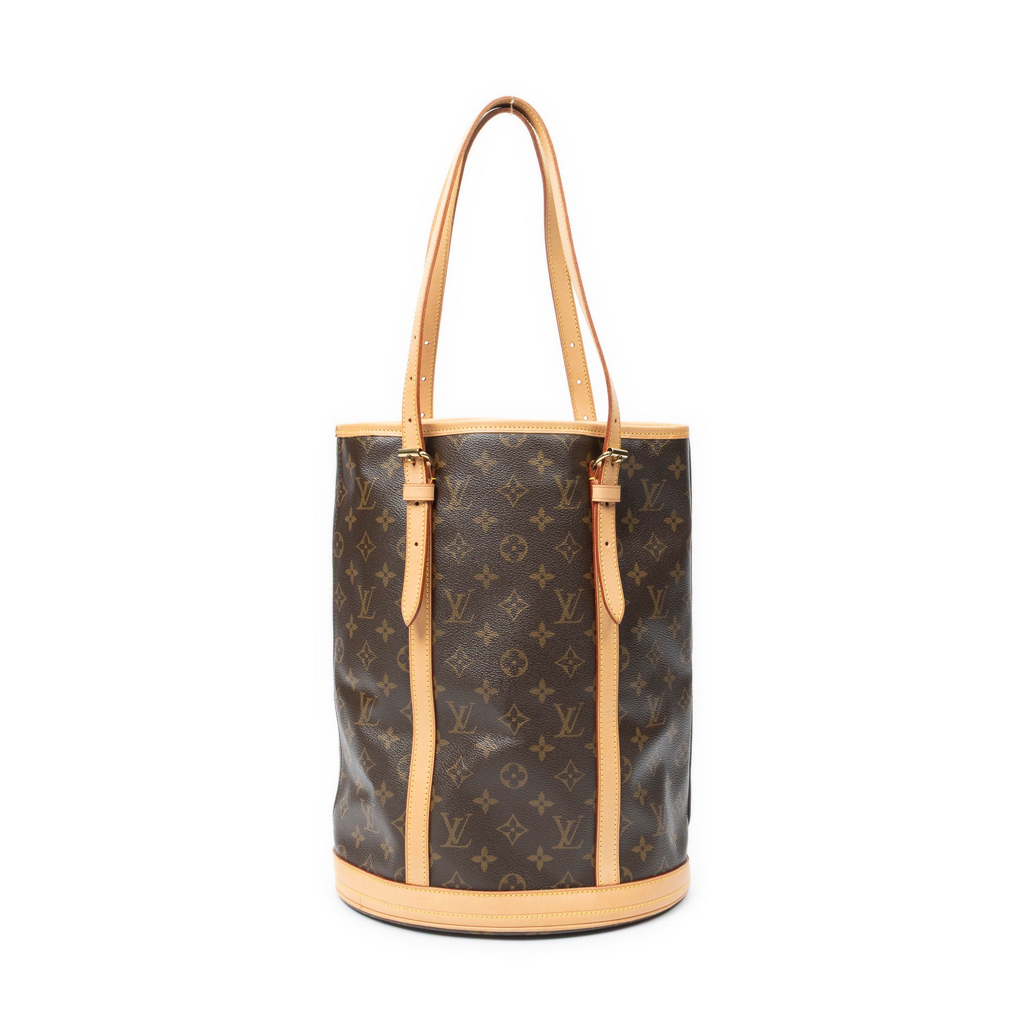 Shoulder Bag Bucket GM Brown Monogram Canvas