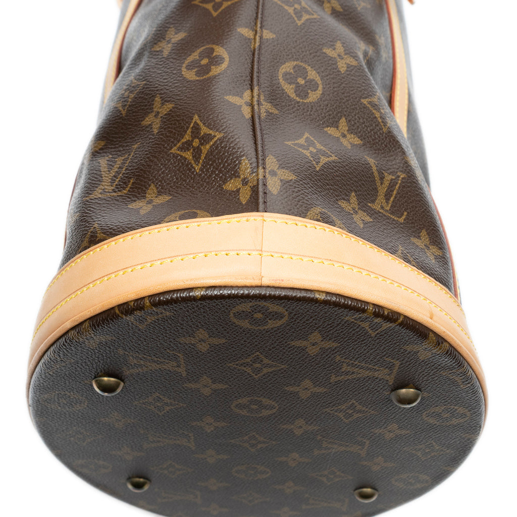 Shoulder Bag Bucket GM Brown Monogram Canvas