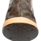 Shoulder Bag Bucket GM Brown Monogram Canvas