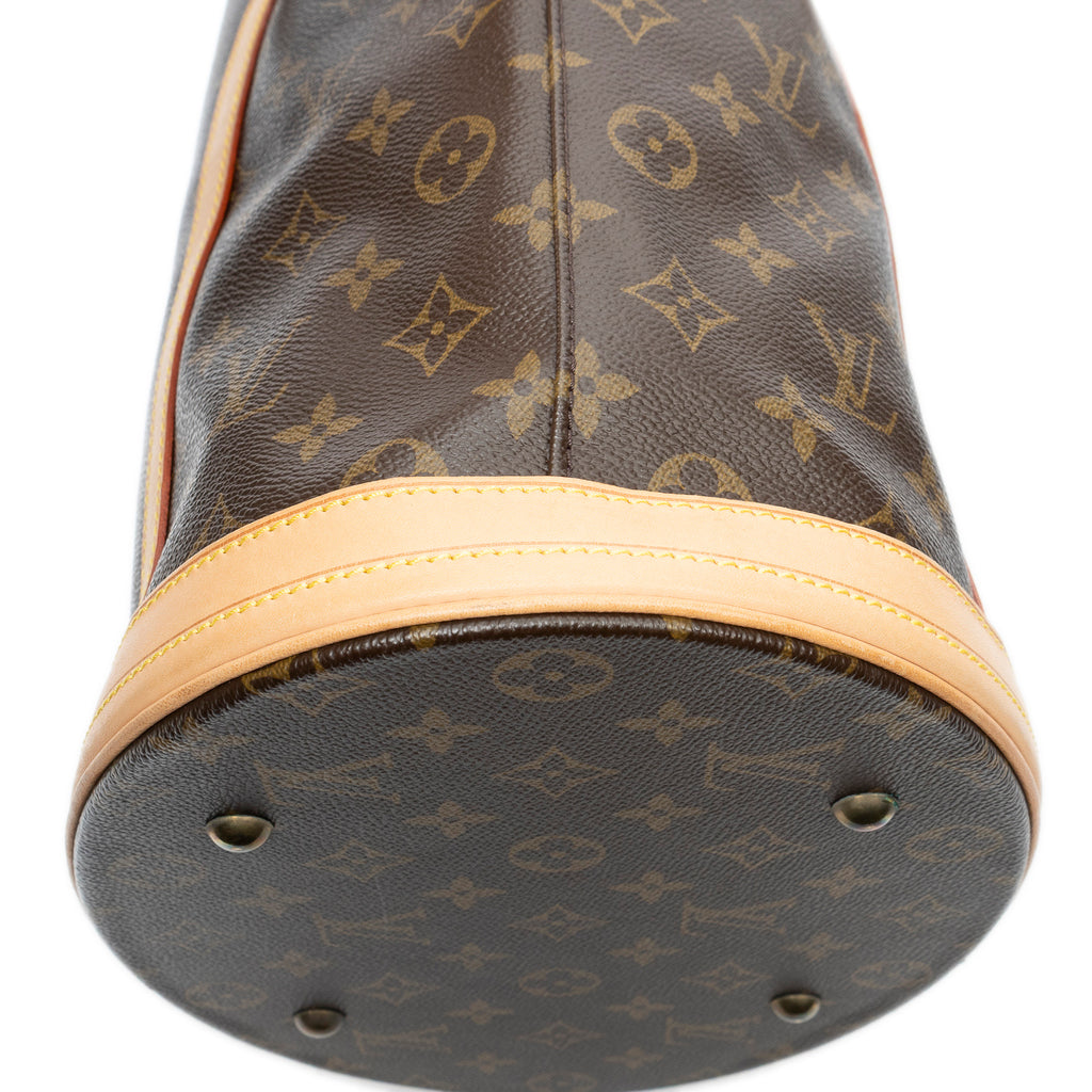Shoulder Bag Bucket GM Brown Monogram Canvas