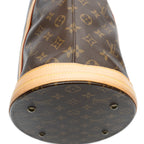 Shoulder Bag Bucket GM Brown Monogram Canvas
