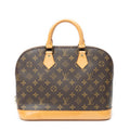 Handbag Alma PM Brown Monogram Canvas