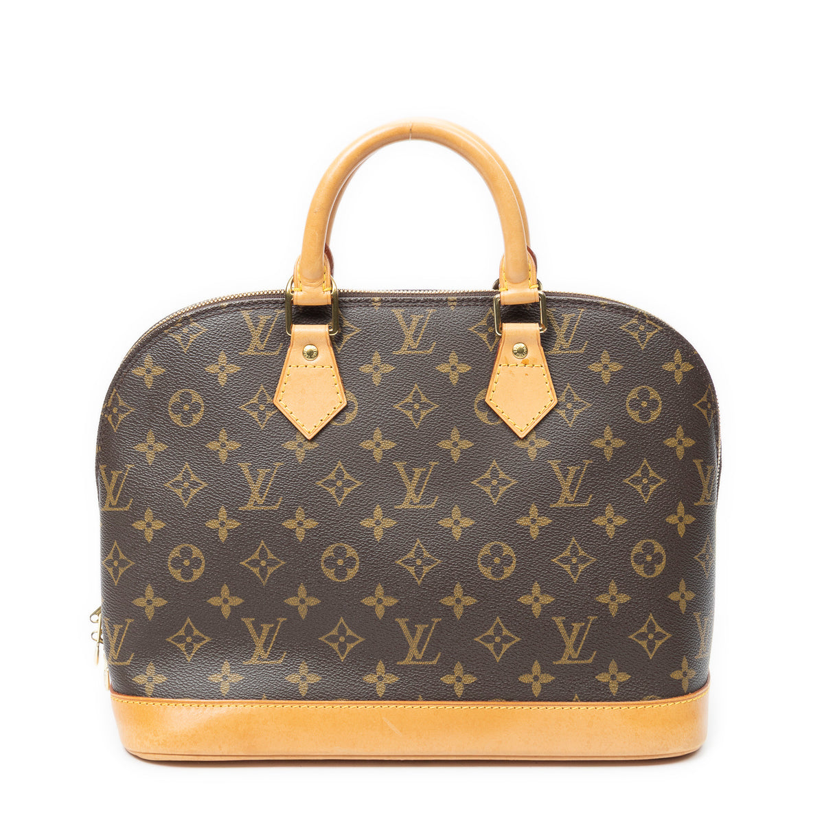 Handbag Alma PM Brown Monogram Canvas