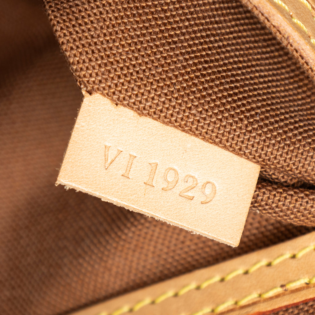 Handbag Alma PM Brown Monogram Canvas