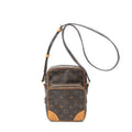 Sac bandoulière Amazone PM en toile Monogram marron
