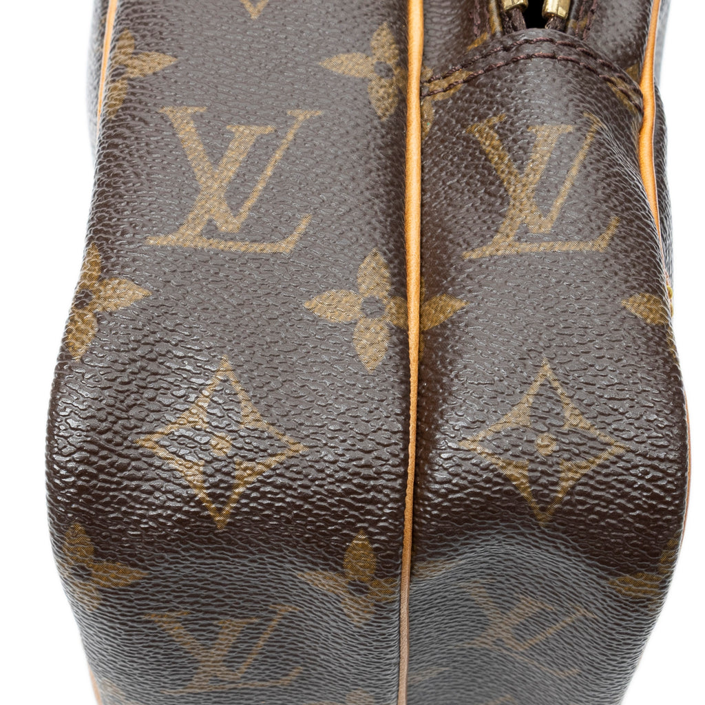 Sac bandoulière Amazone PM en toile Monogram marron