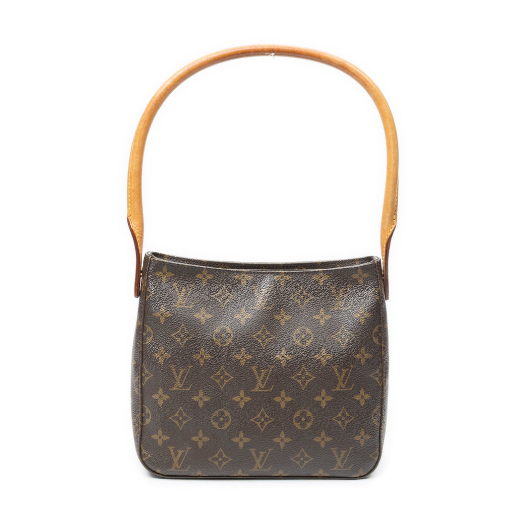 Shoulder Bag Looping MM Brown Monogram Canvas
