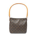 Shoulder Bag Looping MM Brown Monogram Canvas