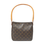 Shoulder Bag Looping MM Brown Monogram Canvas