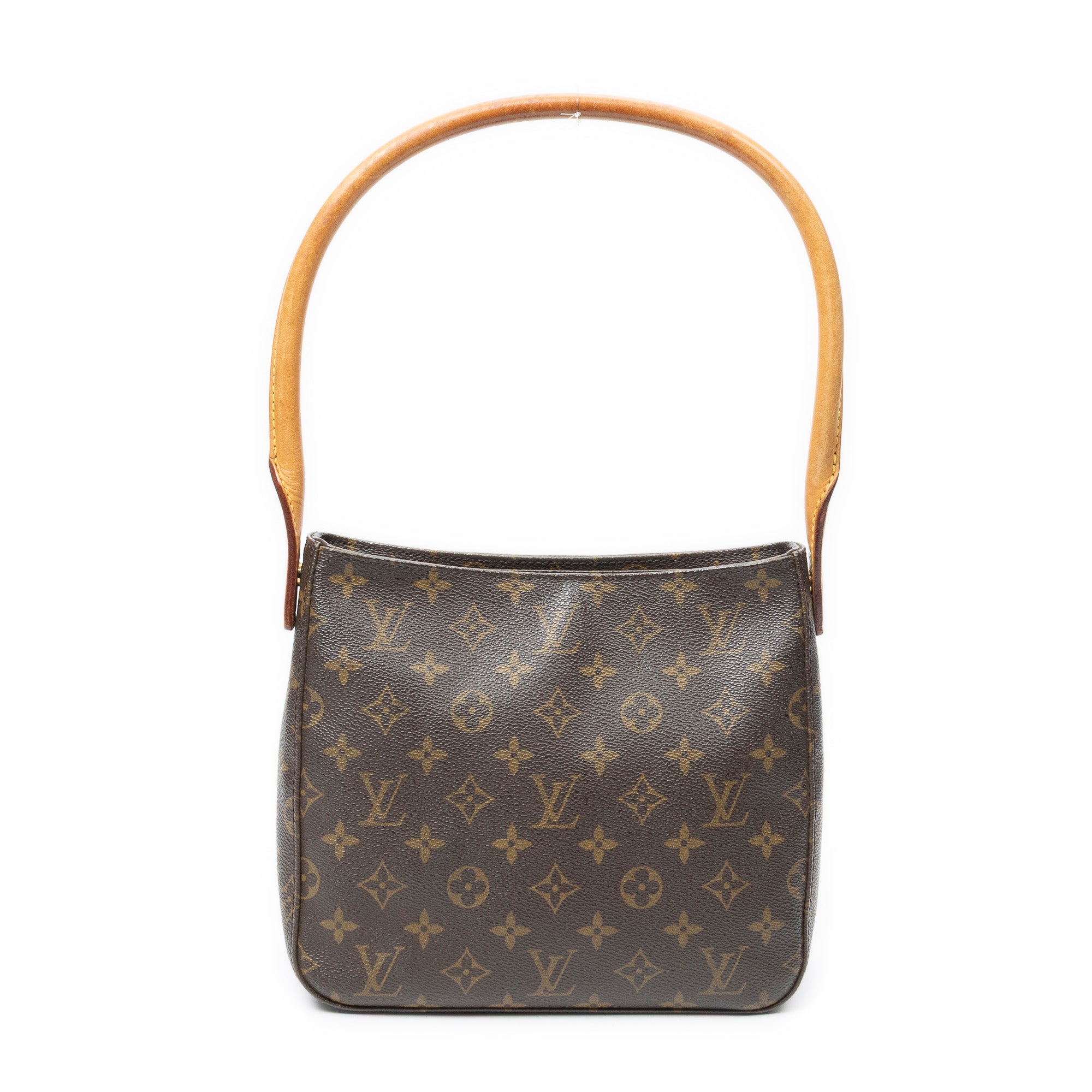 Shoulder Bag Looping MM Brown Monogram Canvas