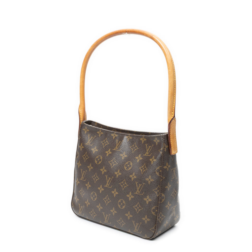 Shoulder Bag Looping MM Brown Monogram Canvas