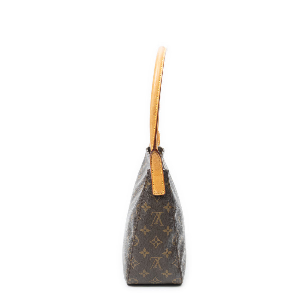 Shoulder Bag Looping MM Brown Monogram Canvas