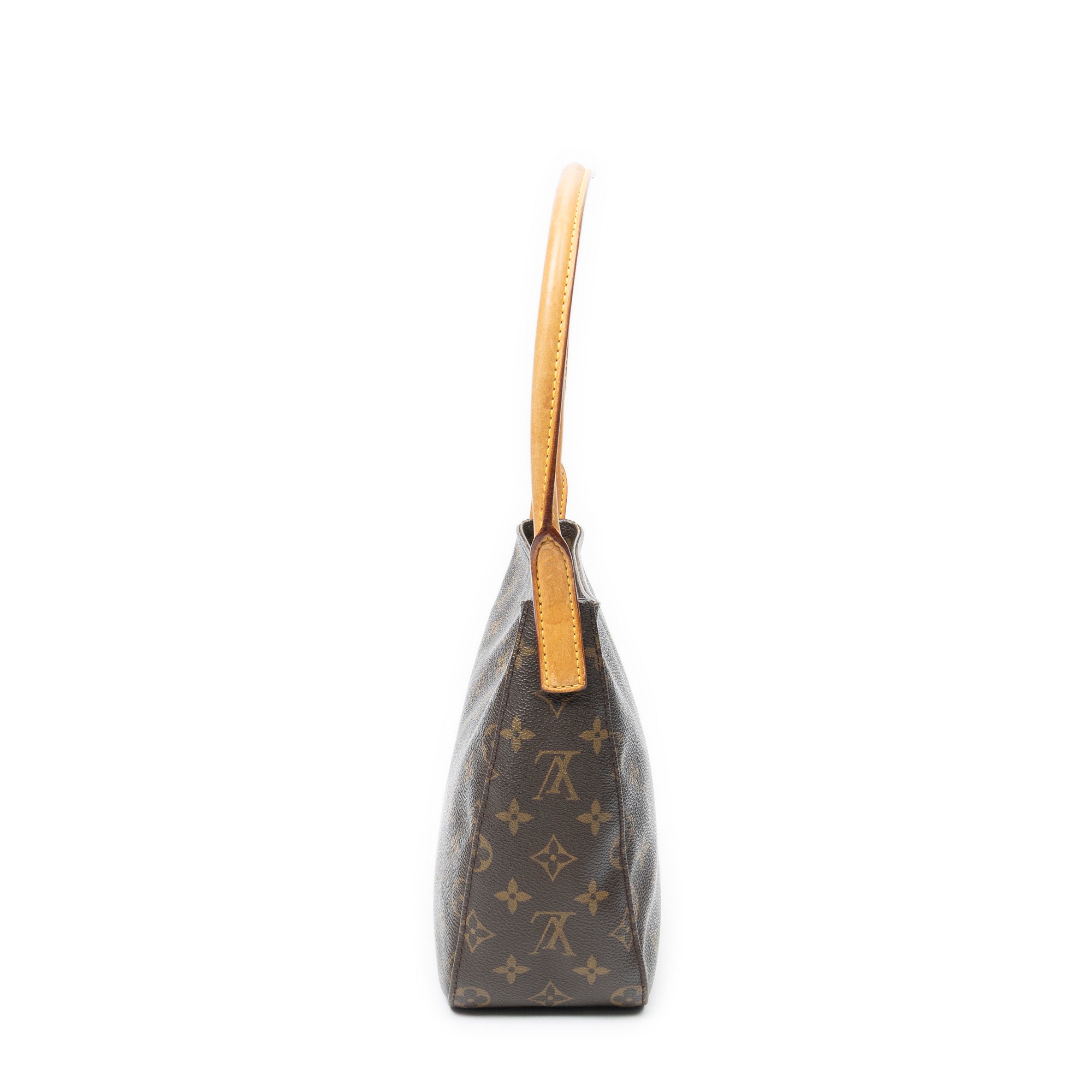 Shoulder Bag Looping MM Brown Monogram Canvas