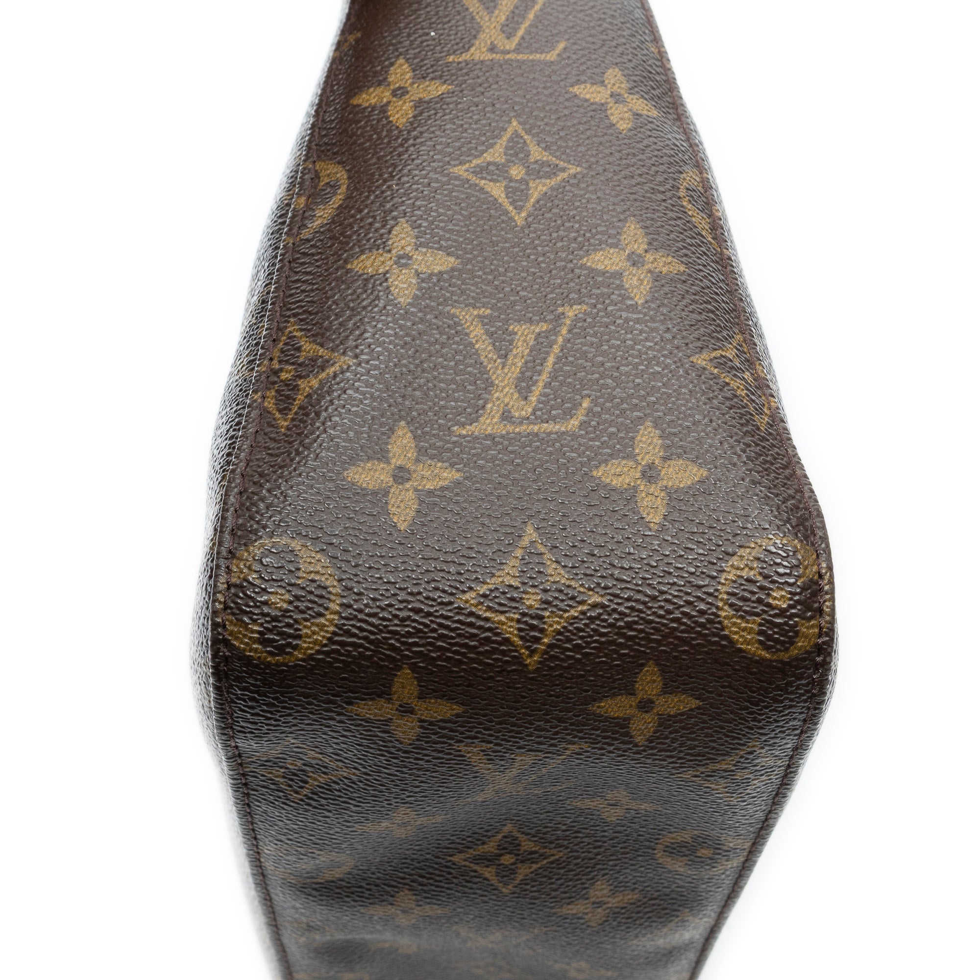 Shoulder Bag Looping MM Brown Monogram Canvas