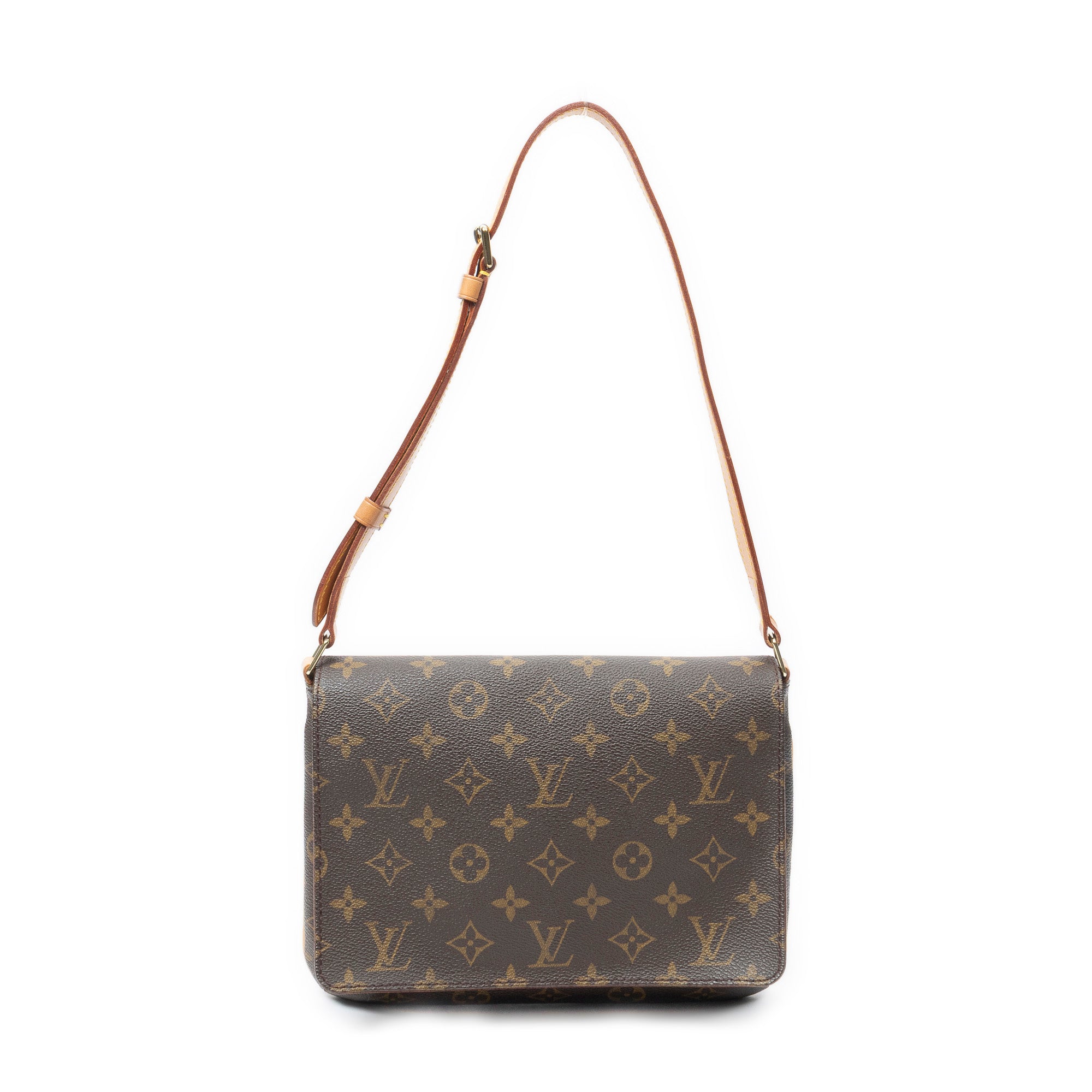 Shoulder Bag Musette Tango Brown Monogram Canvas