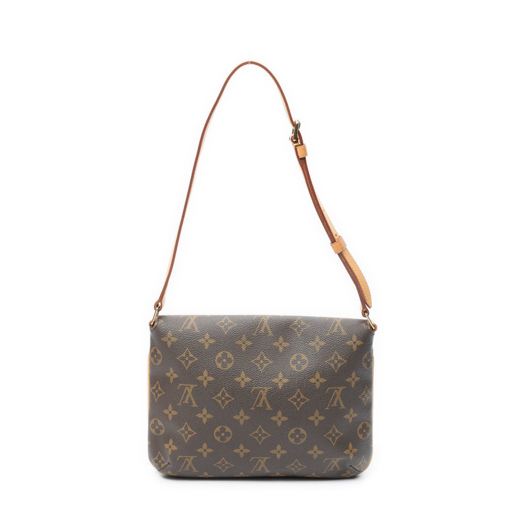 Shoulder Bag Musette Tango Brown Monogram Canvas