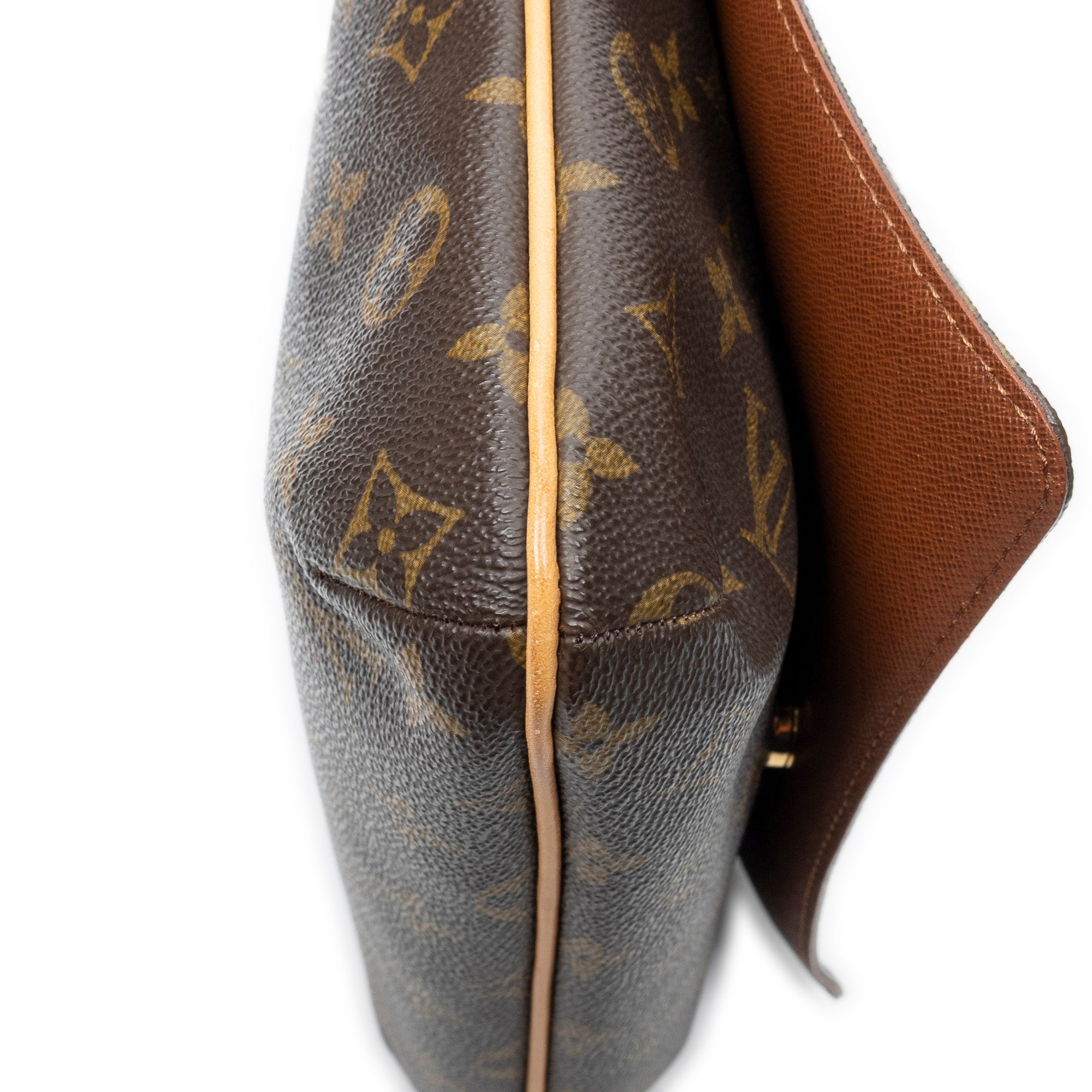 Shoulder Bag Musette Tango Brown Monogram Canvas