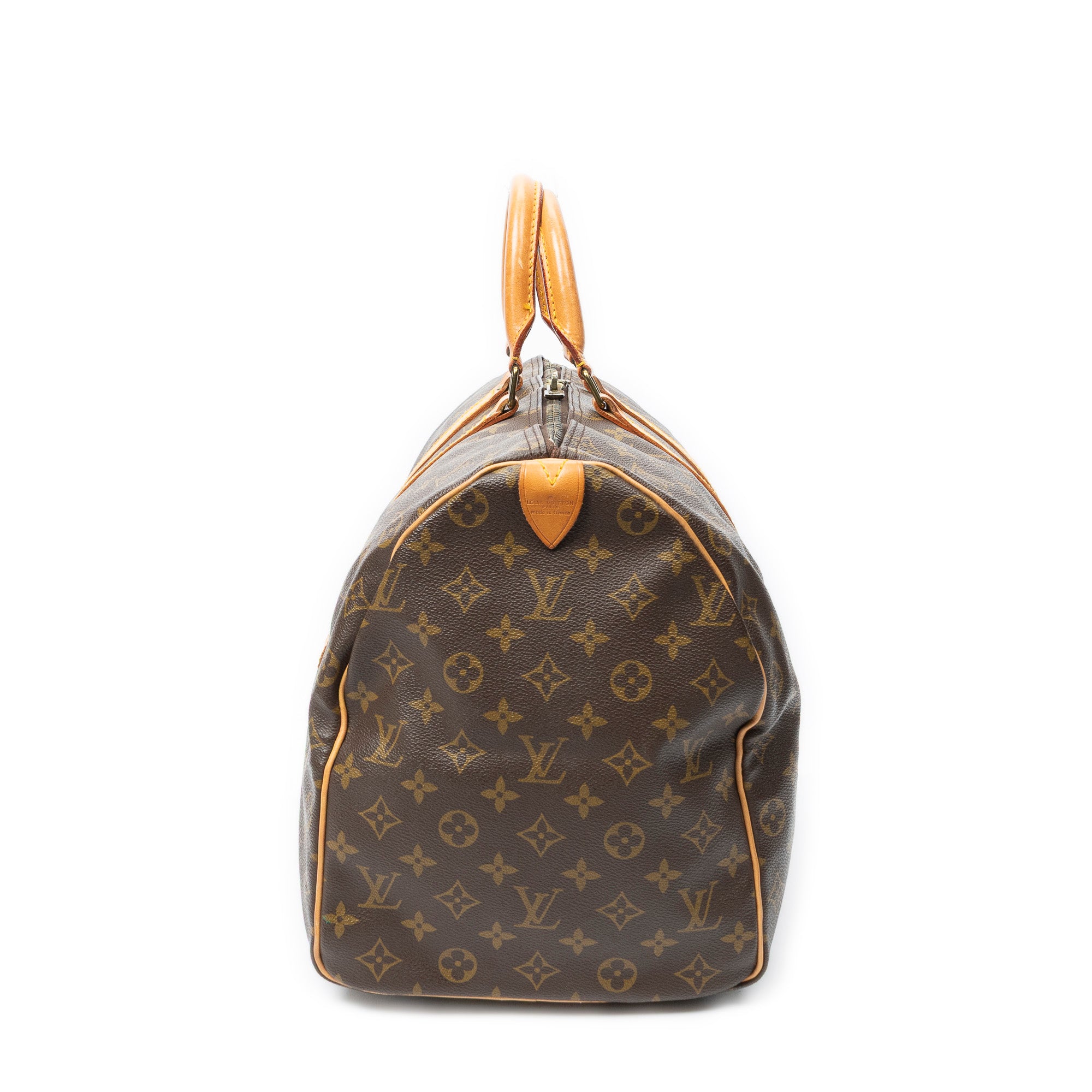 Travel Bag Keepall 50 Brown Monogram Canvas