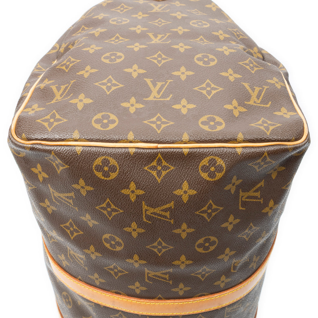 Travel Bag Keepall 50 Brown Monogram Canvas
