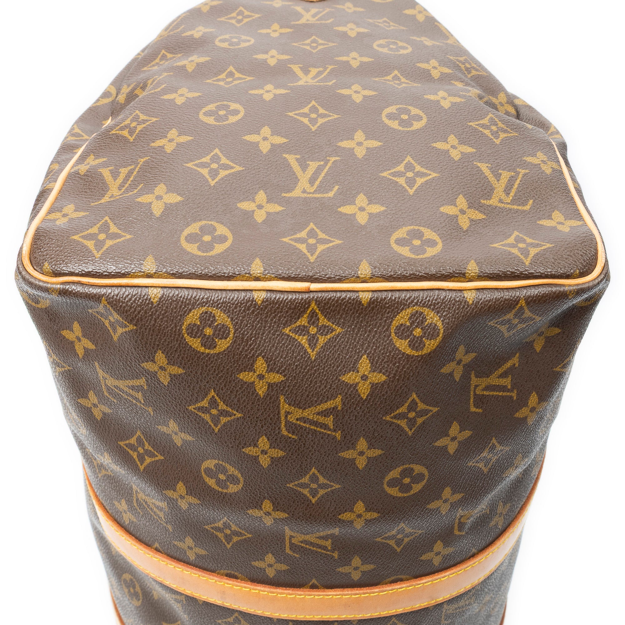 Travel Bag Keepall 50 Brown Monogram Canvas