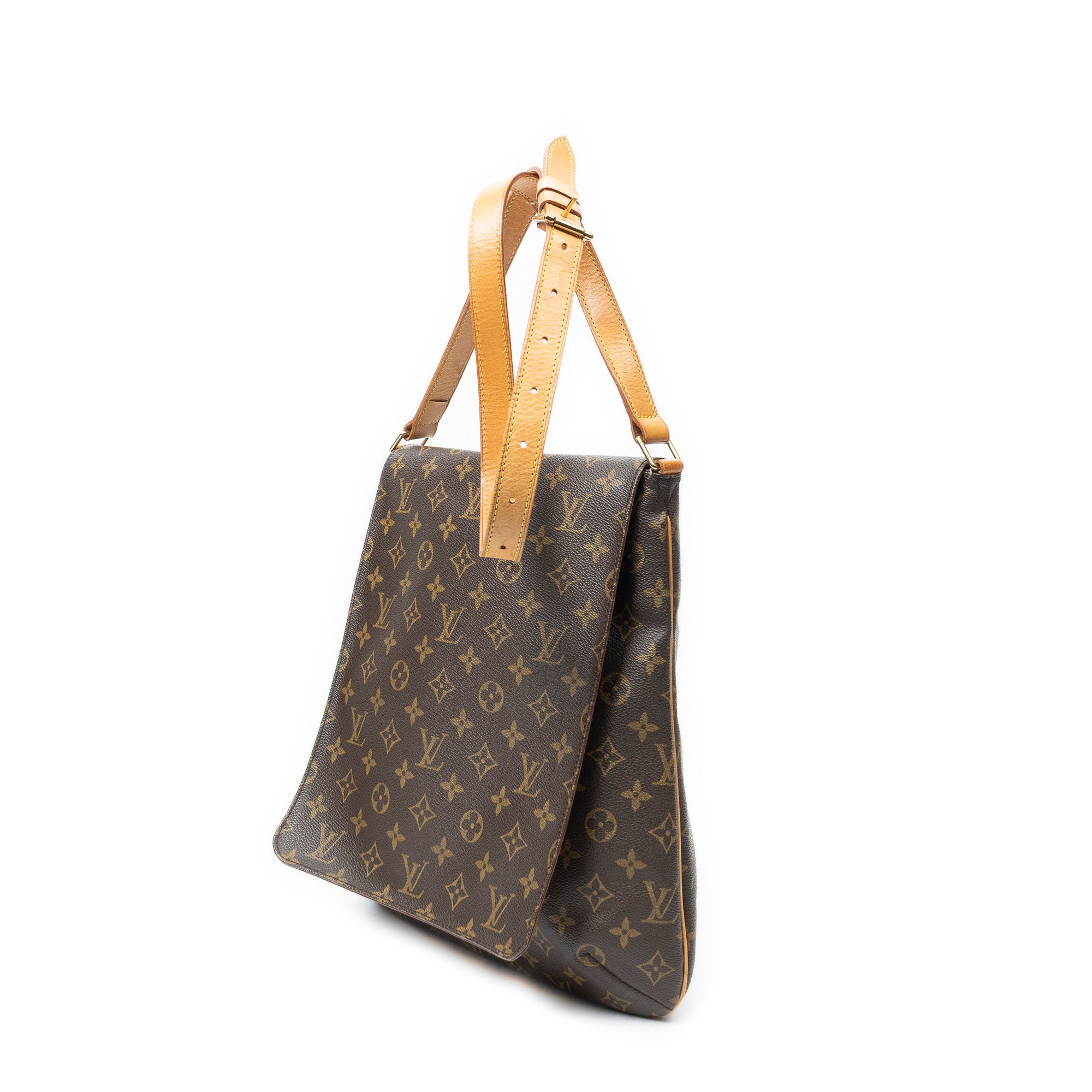 Shoulder Bag Musette Brown Monogram Canvas