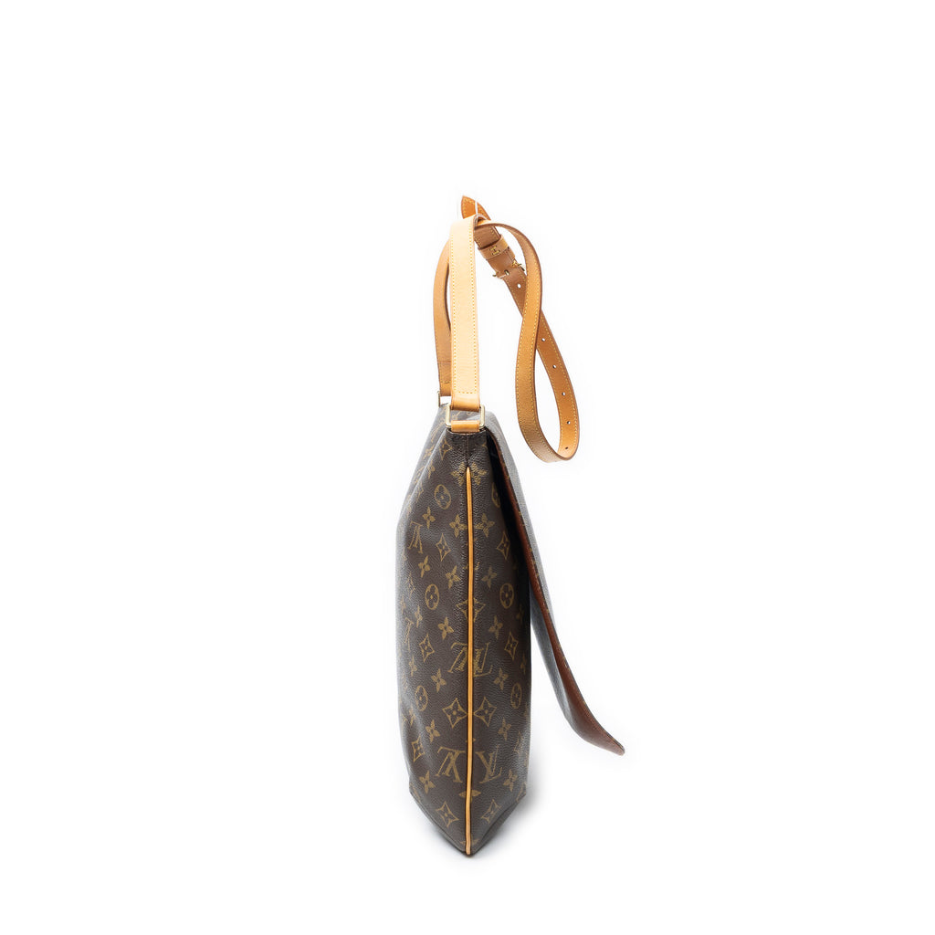 Shoulder Bag Musette Brown Monogram Canvas