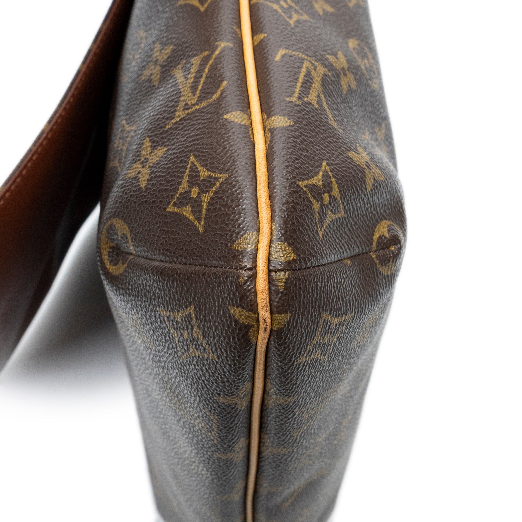 Shoulder Bag Musette Brown Monogram Canvas