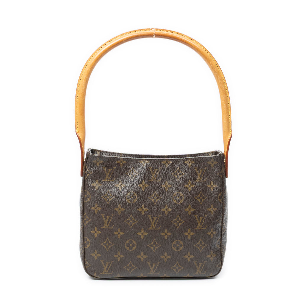 Shoulder Bag Looping MM Brown Monogram Canvas