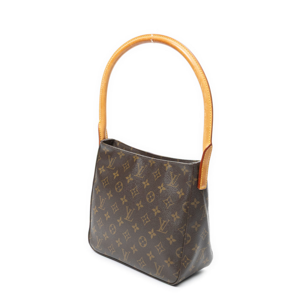 Shoulder Bag Looping MM Brown Monogram Canvas