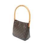 Shoulder Bag Looping MM Brown Monogram Canvas