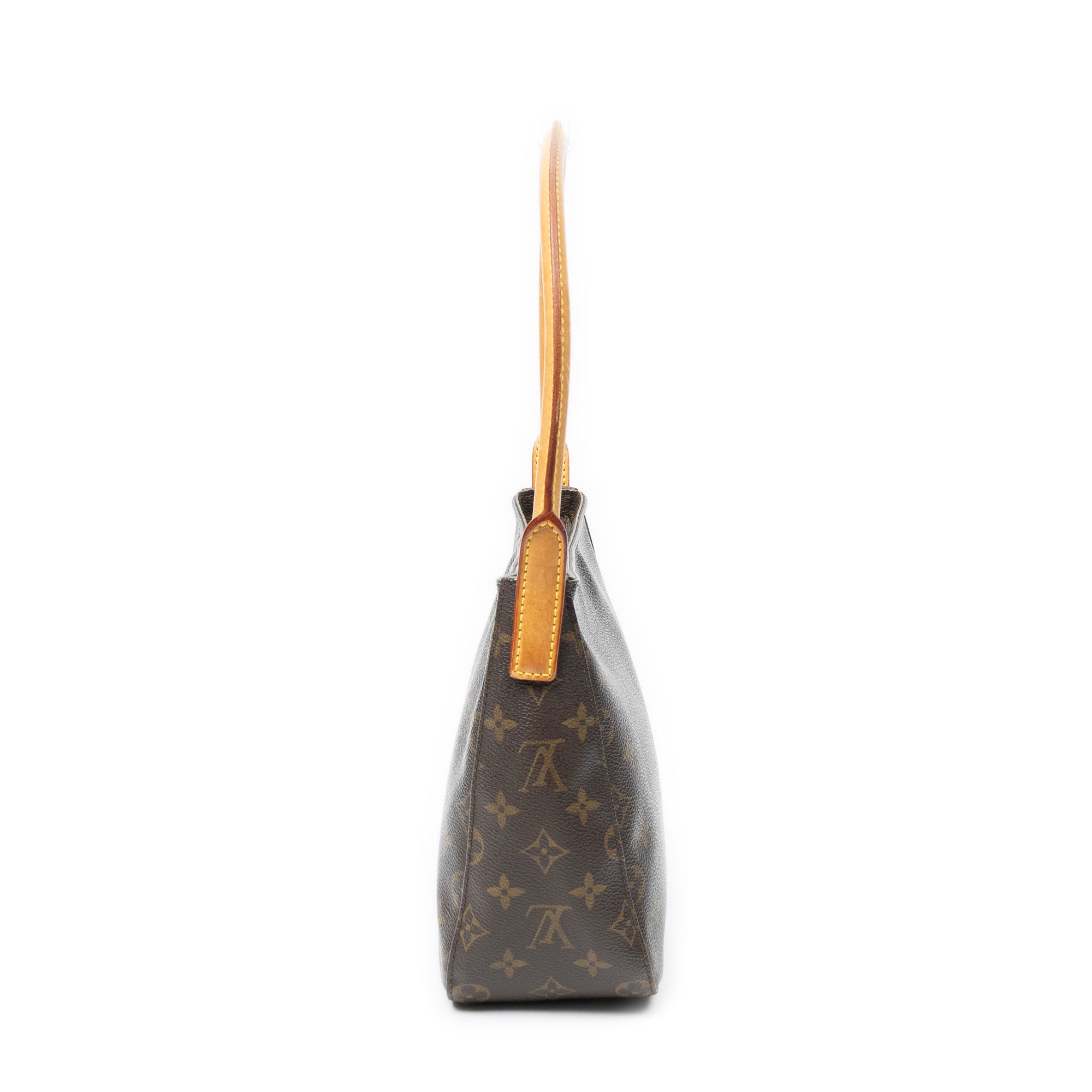 Shoulder Bag Looping MM Brown Monogram Canvas
