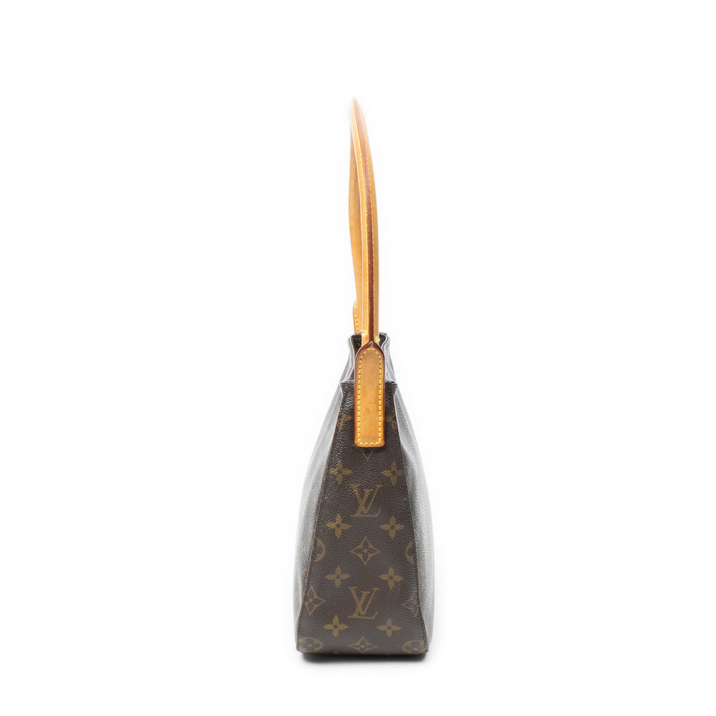 Shoulder Bag Looping MM Brown Monogram Canvas